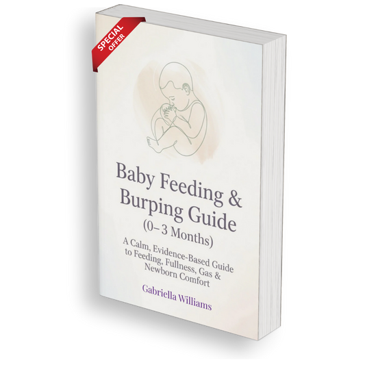 Baby feeding & burping guide (0–3 Months)