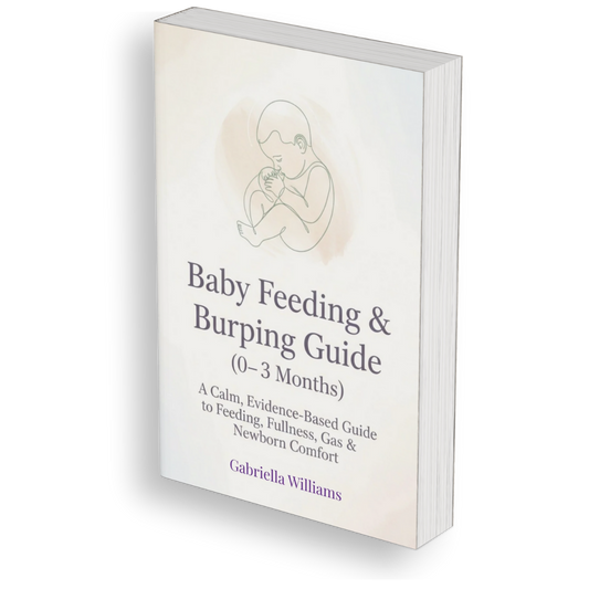 Baby feeding & burping guide (0–3 Months)